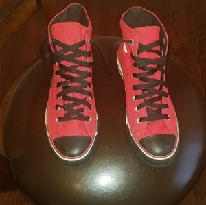 Red Converse Allstars High top